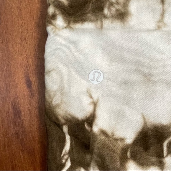 New LULULEMON Warm Down Jogger Tie Dye Earth Day Sand Size 4 - Picture 8 of 11